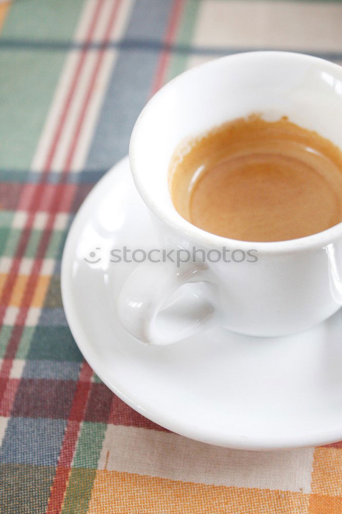 Similar – Two woman hands holding empty latte cappuccino coffee cup