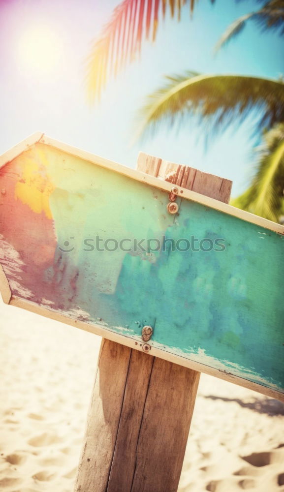 Similar – Image, Stock Photo Towel, beach ball, sunscreen and water gun on the beach