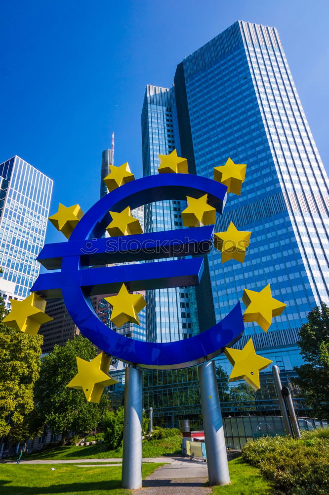 Similar – Image, Stock Photo The euro weakens and must be repaired