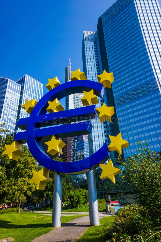 Similar – Image, Stock Photo The euro weakens and must be repaired