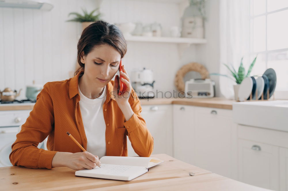 Similar – Image, Stock Photo woman close up eating oat and fruits bowl for breakfast