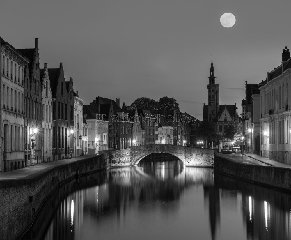 Similar – Image, Stock Photo At night in Hafencity