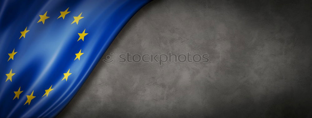 Similar – Image, Stock Photo EU Cotton Blue brexite