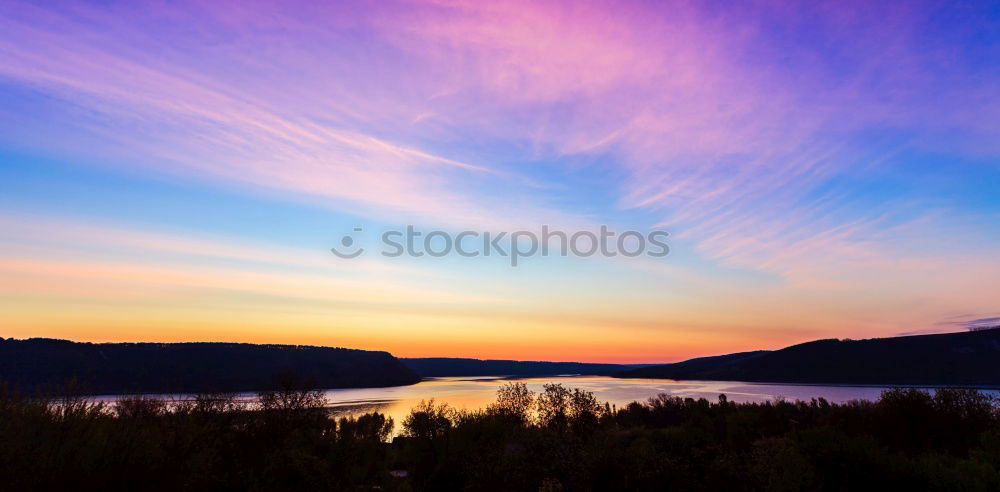 Similar – Sunset Clouds Lake