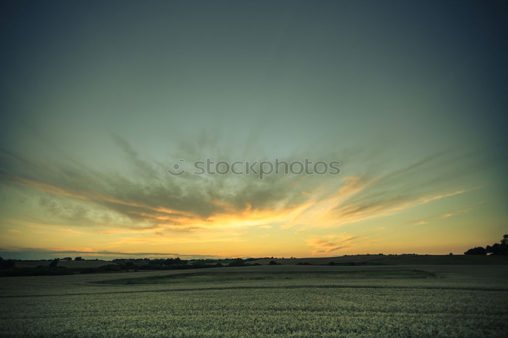 Similar – sunrise Panorama (View)