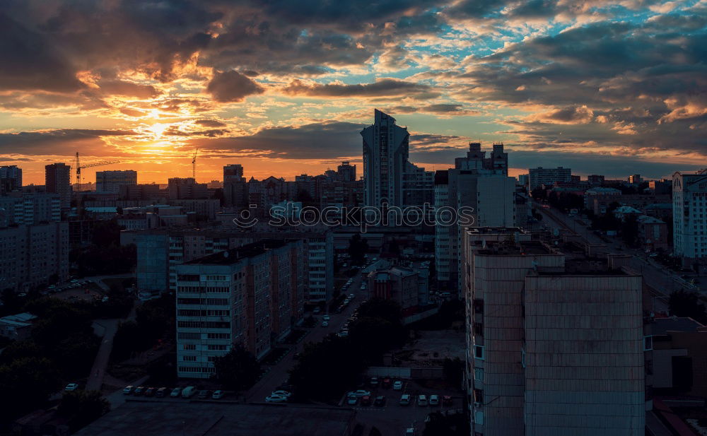 Similar – Image, Stock Photo Skyline of Havana at night with palm tree