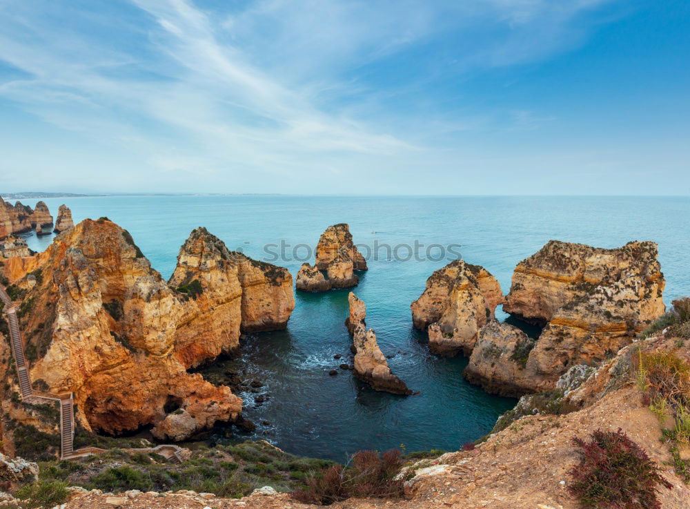 Similar – Algarve coast south Portugal