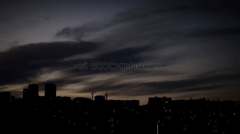 verhangen Himmel Wolken