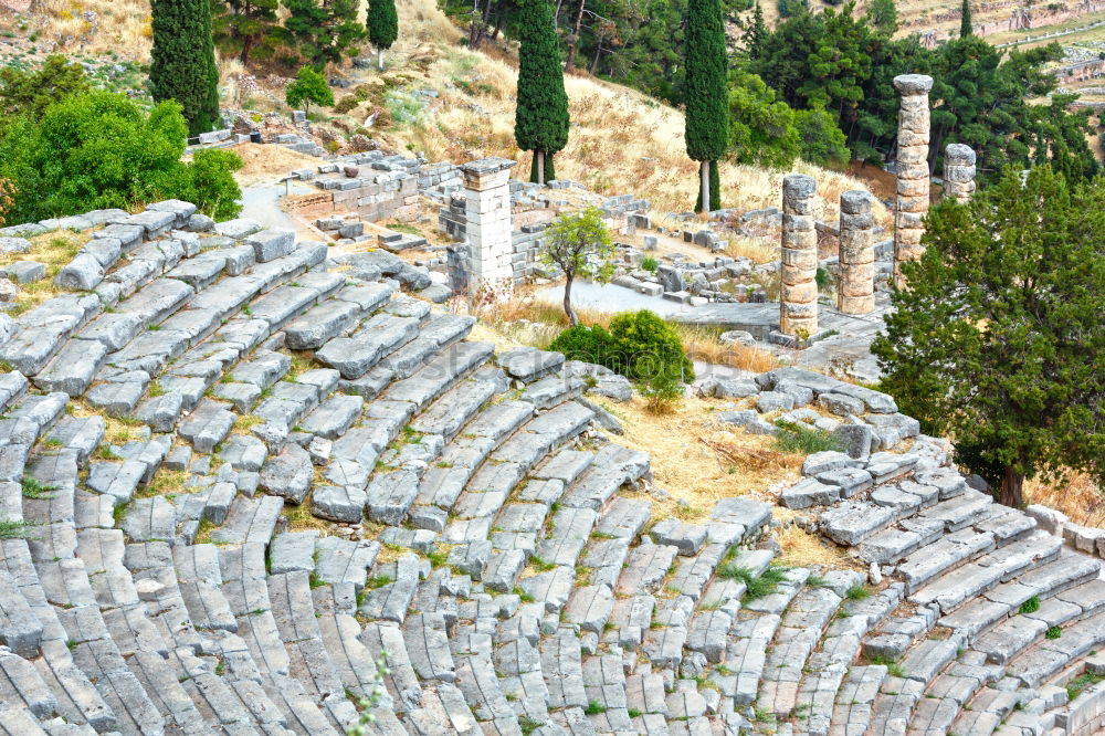 Similar – Image, Stock Photo the column and the roman temple