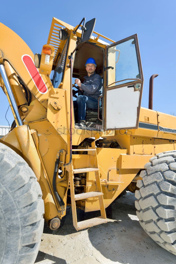 Similar – Image, Stock Photo excavator