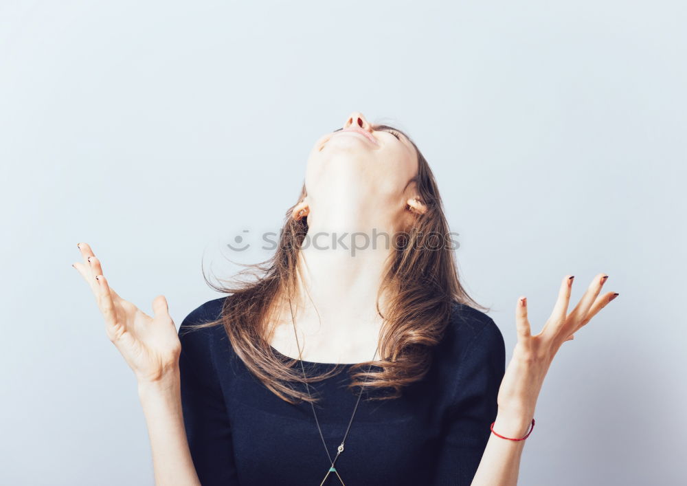 Similar – Image, Stock Photo Woman chatting on the mobile phone