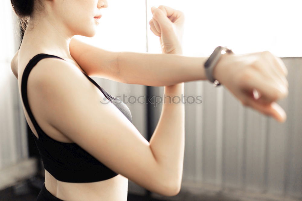 Similar – Image, Stock Photo Close up of a moody female portrait