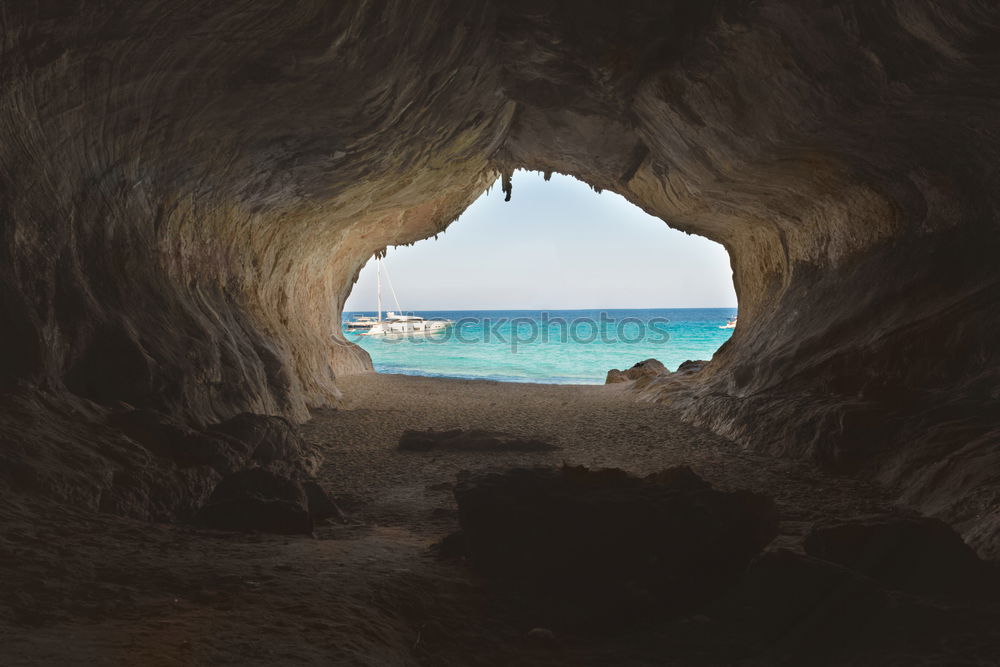 Similar – Cave at the beach Nature