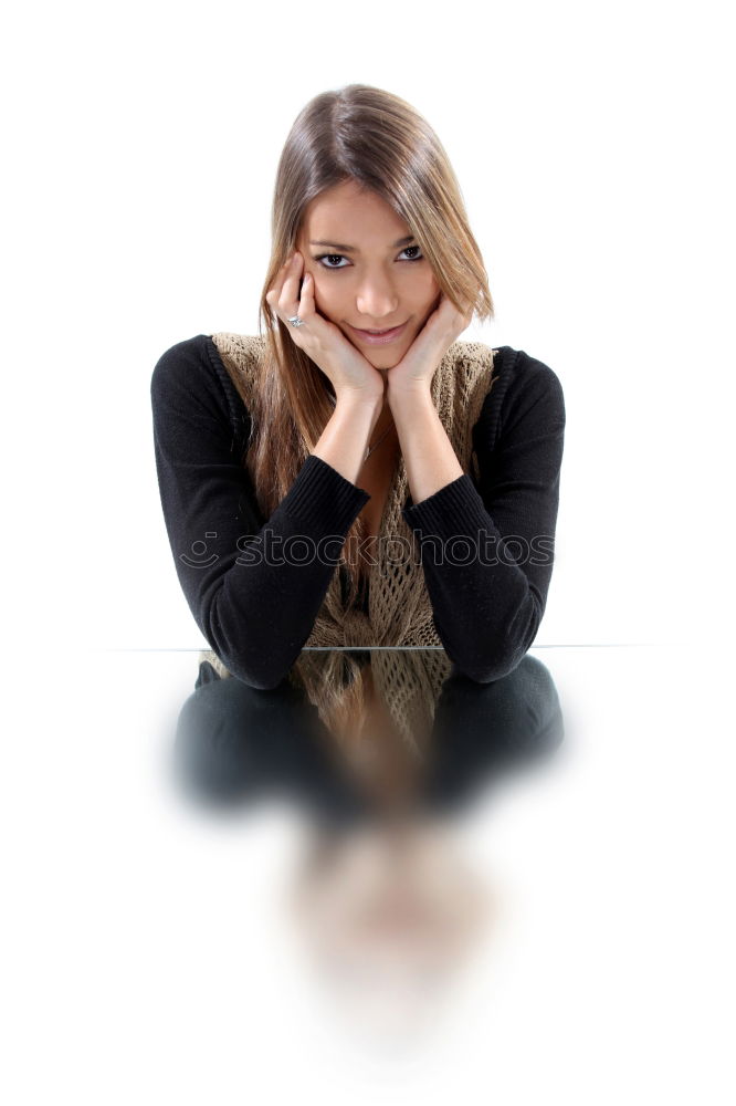 Similar – Image, Stock Photo Problem substance: woman