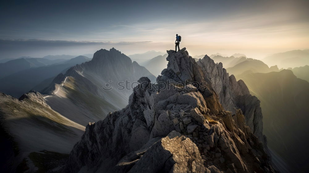 Similar – Sunset in the Dolomites