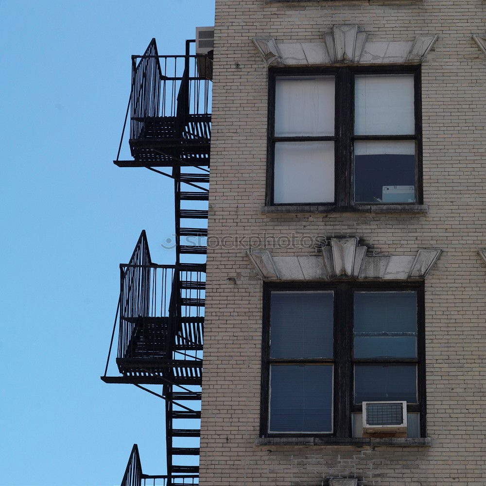 Similar – Image, Stock Photo STAY OUT! High-rise Window