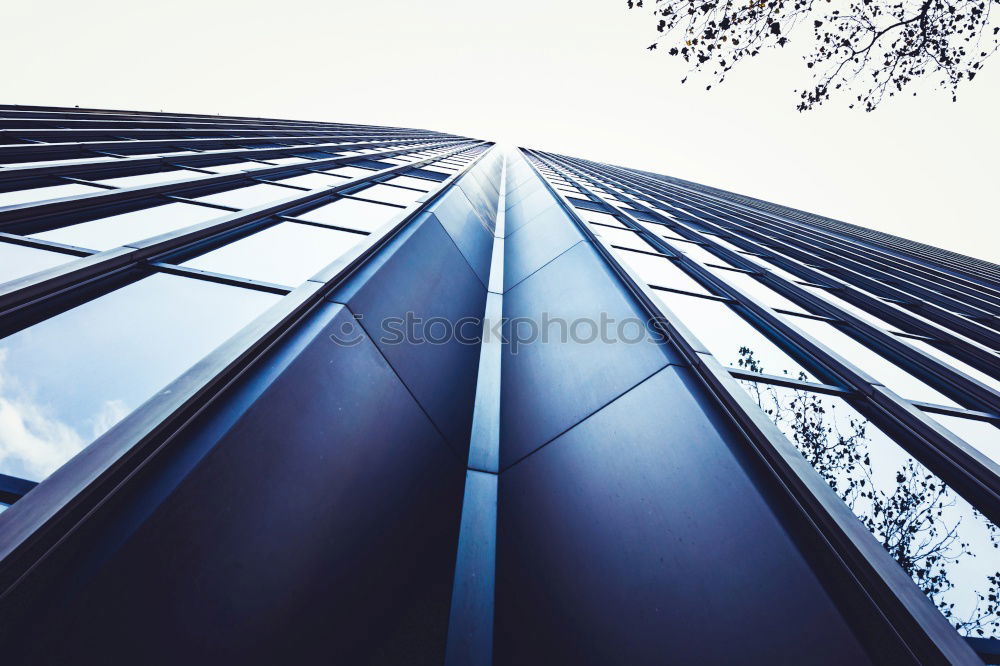 Similar – Image, Stock Photo Buildings with glass facades