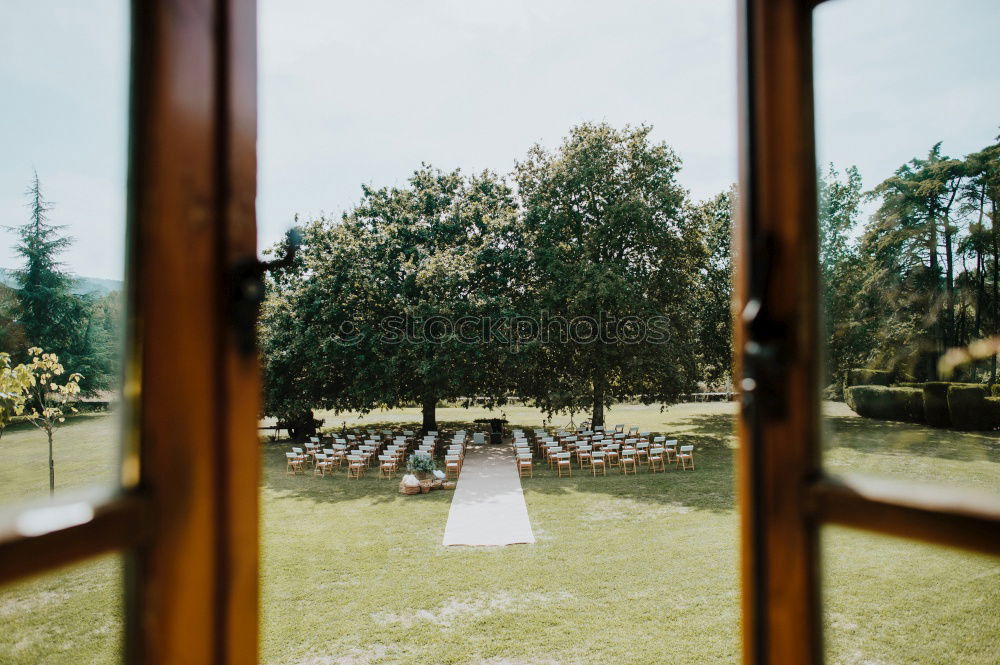 Similar – Image, Stock Photo pergola Sky Horizon Spring