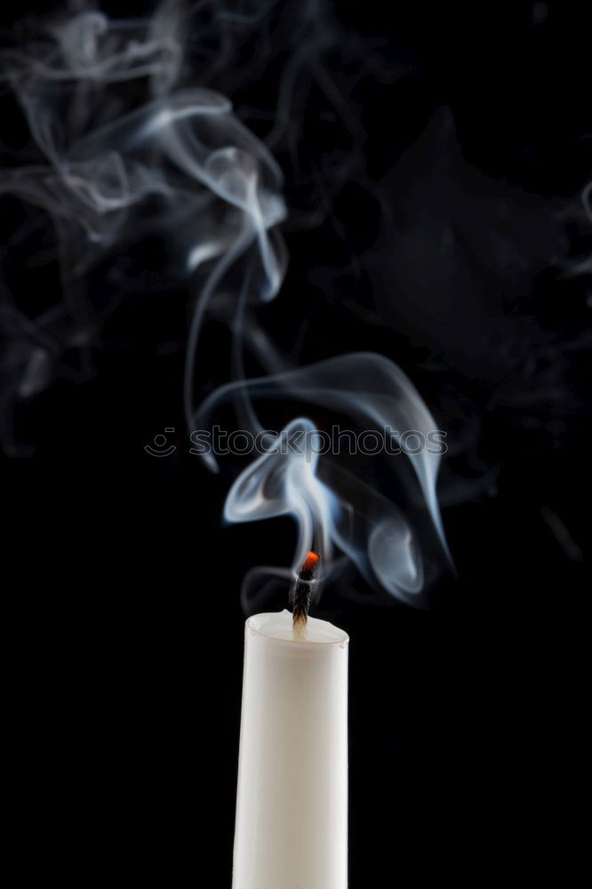 Similar – burnout Candle Smoke Wax