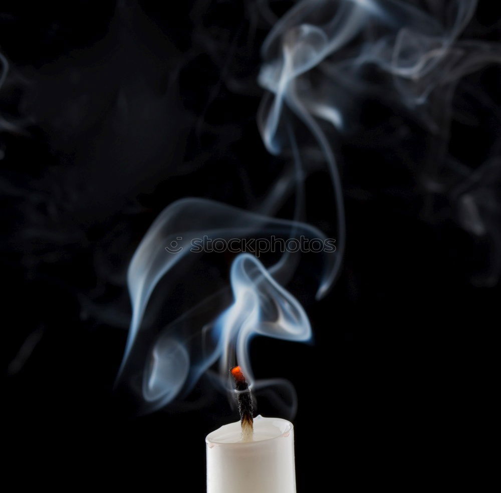 burnout Candle Smoke Wax