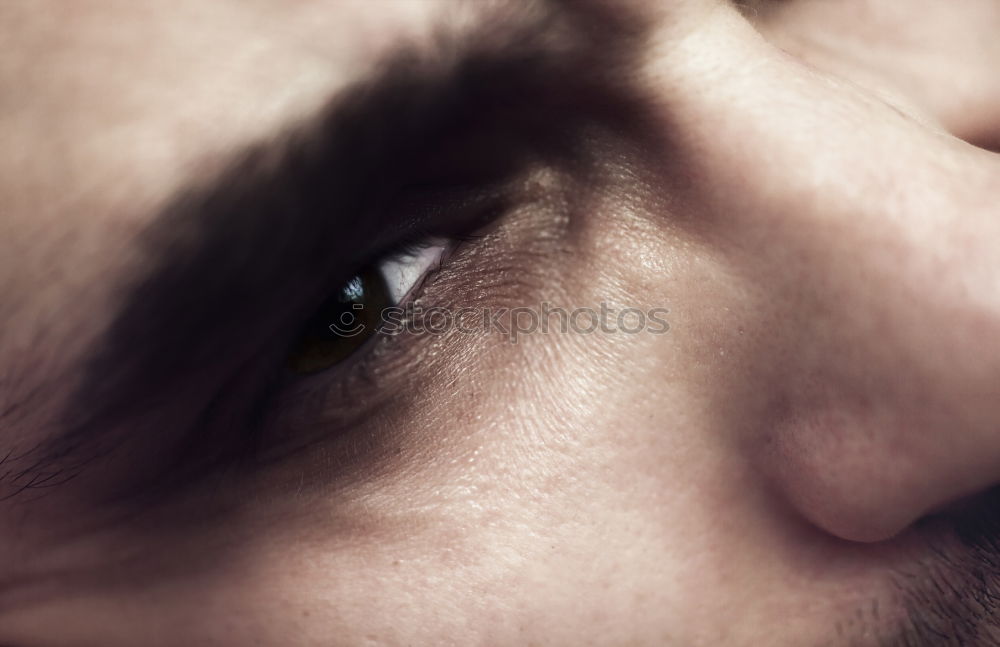 Similar – Image, Stock Photo Tears Face Eyes Hand Glass