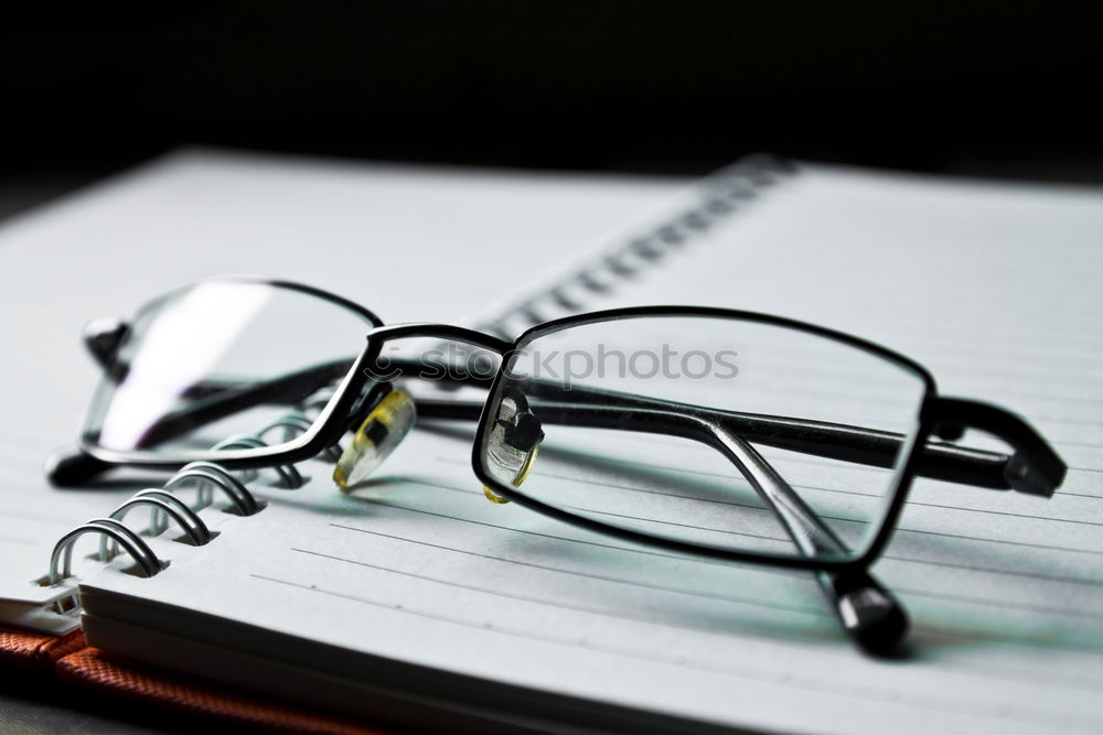 Image, Stock Photo more light! Eyeglasses