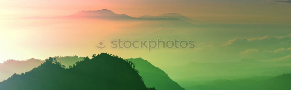 Similar – Image, Stock Photo Evening atmosphere in the Sauerland