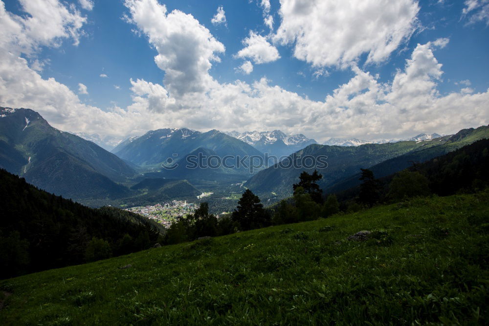 Similar – Kleine Welt, große Berge