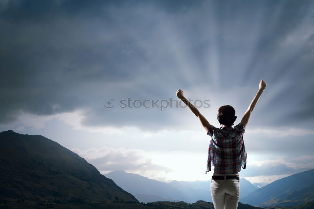 Similar – Image, Stock Photo happy break Life