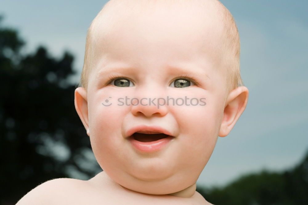 Similar – Baby with a big moustache