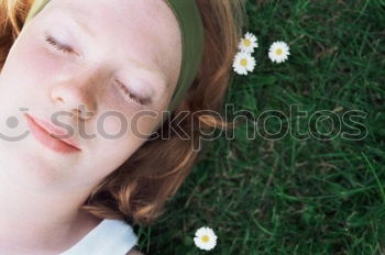 Similar – Image, Stock Photo Mia & Daisies Human being