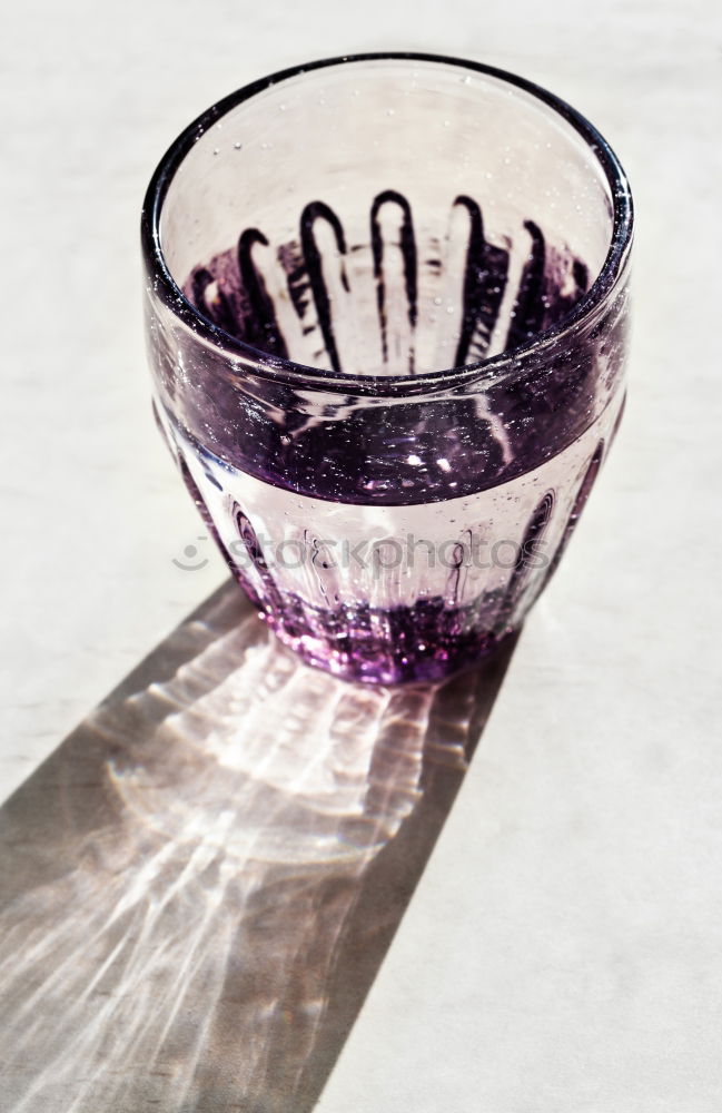 diffusion Ink Water Glass