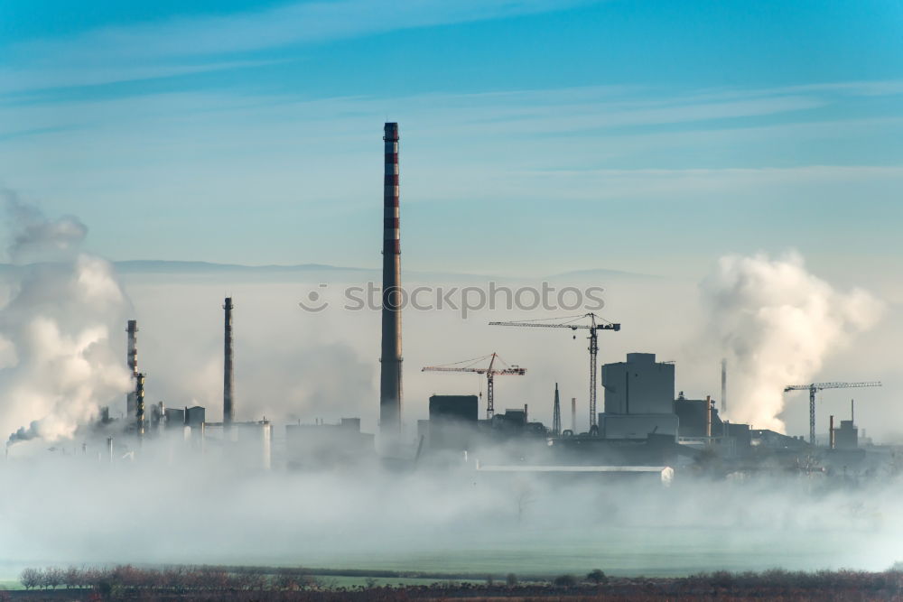 Similar – Image, Stock Photo industrial zone Sun