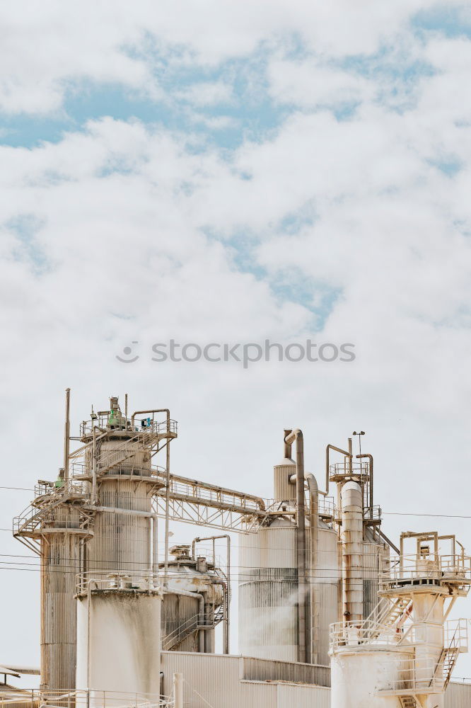 Similar – Refinery worker on petrochemical factory