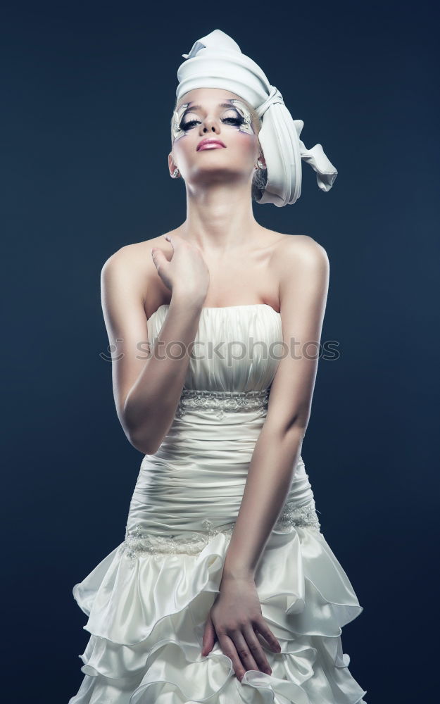 Similar – Image, Stock Photo real woman after shower