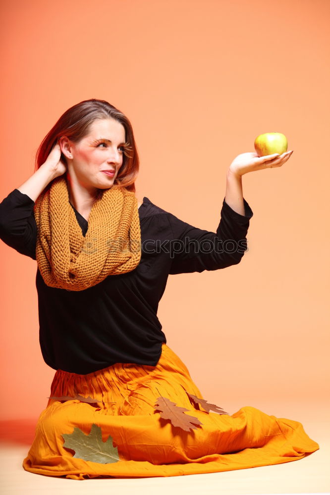 Similar – Image, Stock Photo Pretty woman dancing in studio