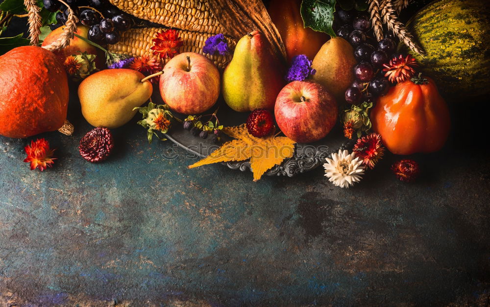 Fruit and vegetables, autumn