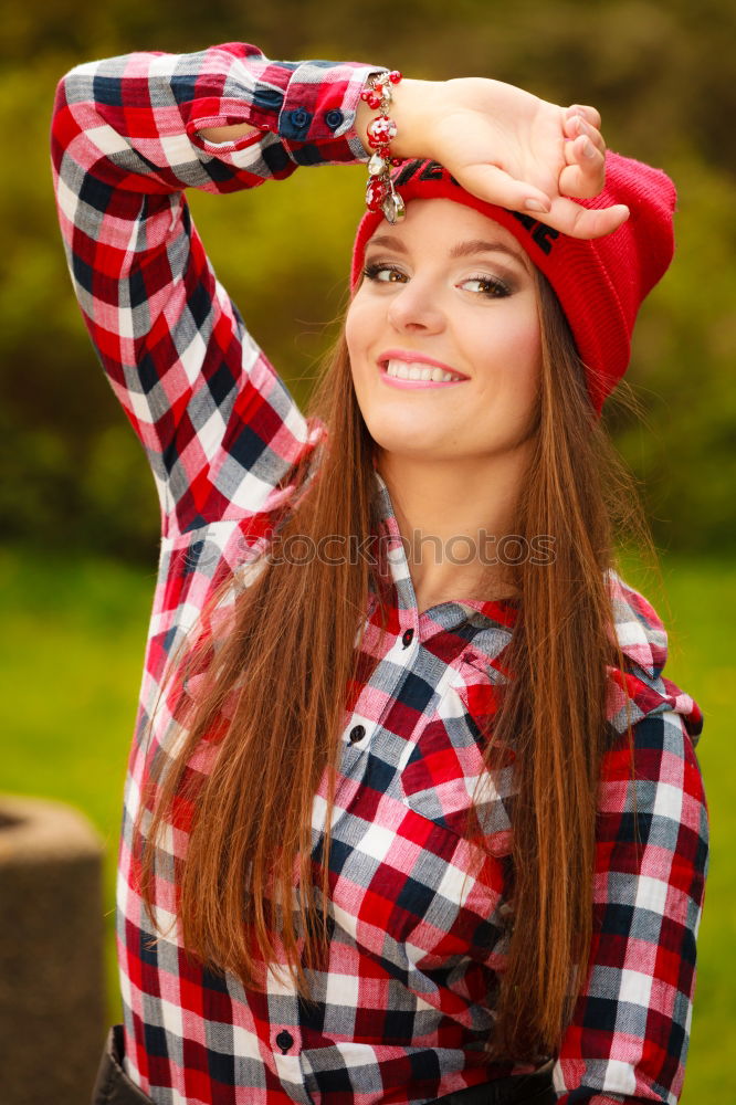 Similar – beauty girl with a cotton candy in a fair