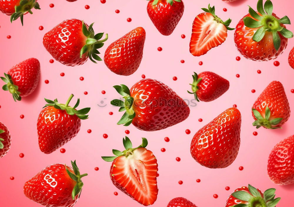 Similar – Image, Stock Photo Strawberry bowl III Art