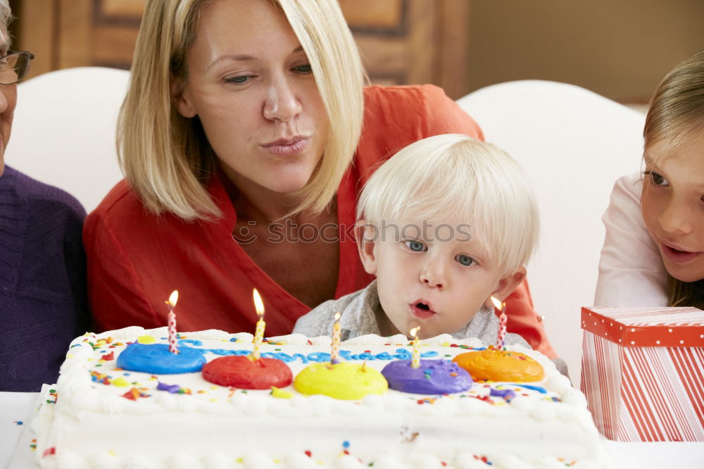 Similar – Image, Stock Photo 365 lucky days Happy Table