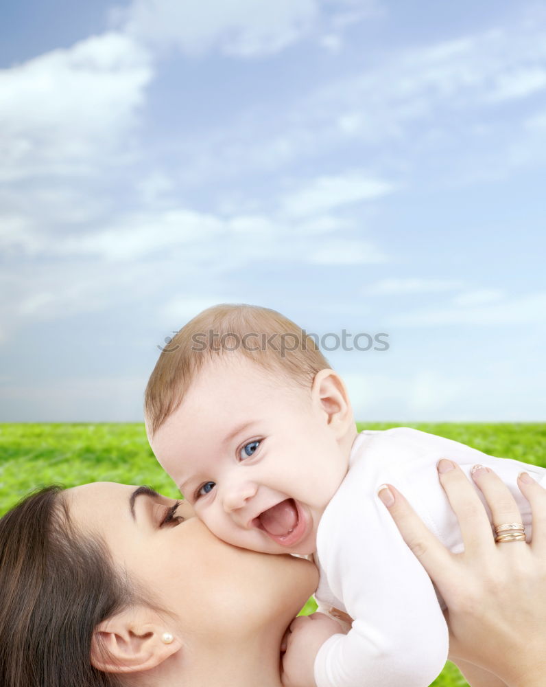 Similar – Mamma and a baby girl