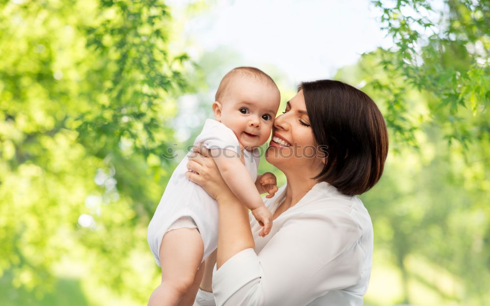 Similar – Image, Stock Photo Photo of mother and daughter