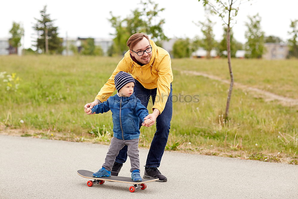 Similar – Image, Stock Photo skateboarding Street