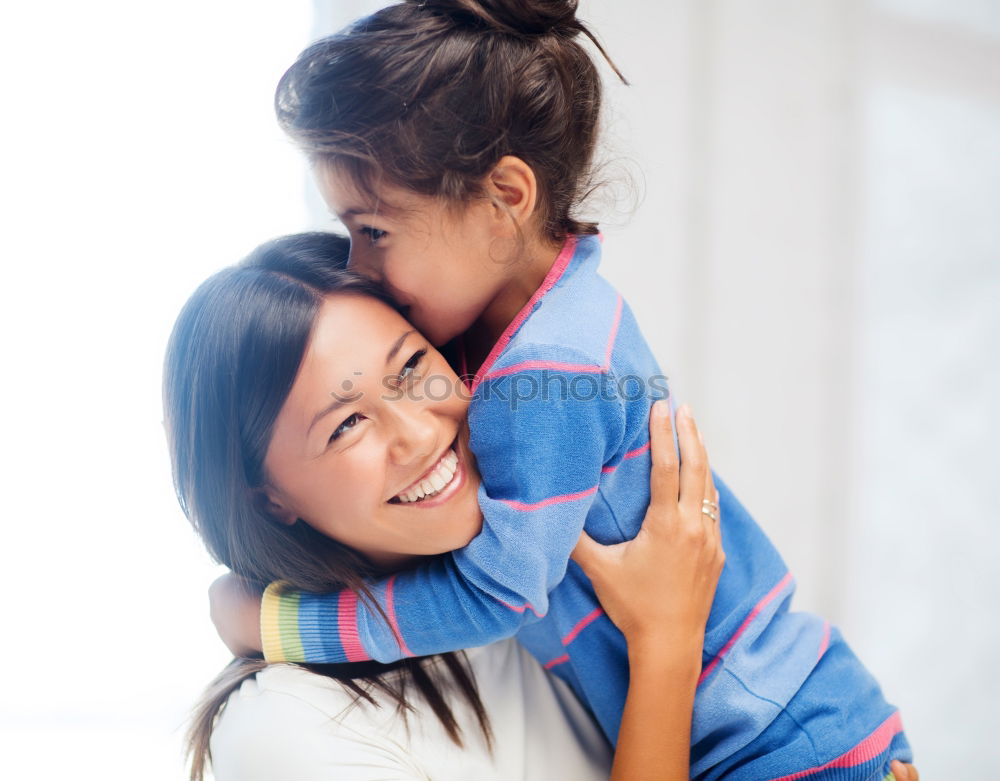 Similar – Image, Stock Photo Young sisters playing 2