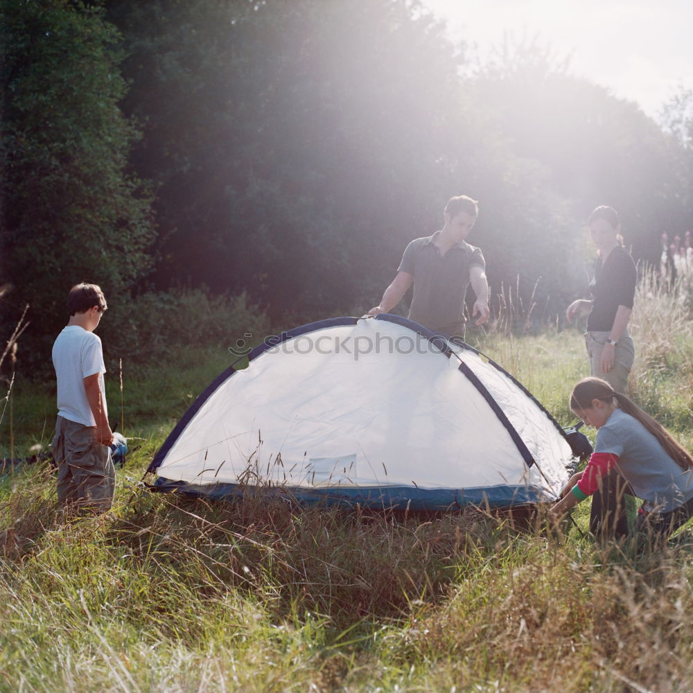 Similar – Foto Bild roskilde walking Zelt Gras