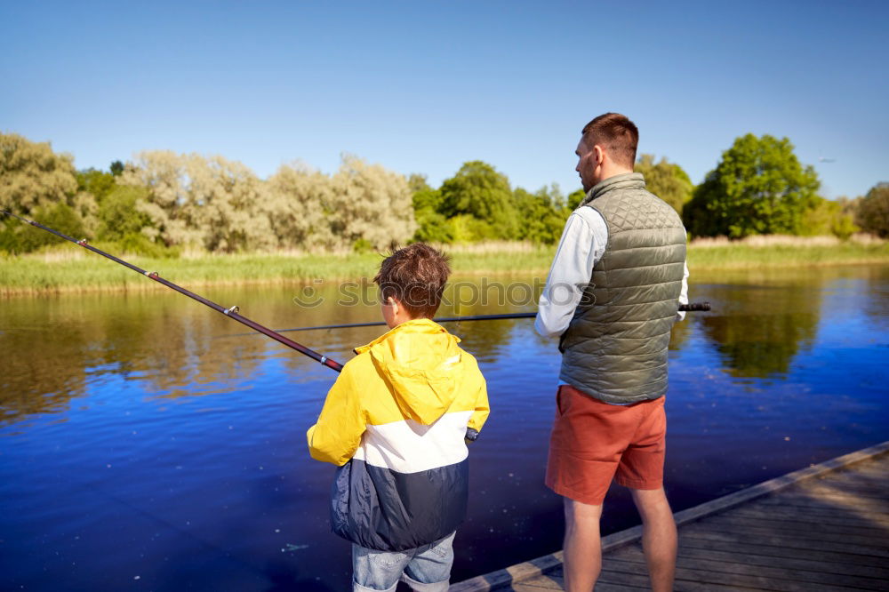 Similar – Boys loading canoe into truck.