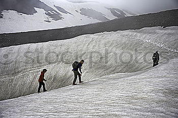 Similar – Image, Stock Photo way home Mountaineering