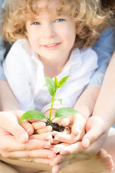 Similar – Image, Stock Photo Three kids playing with a tree painted on a wall