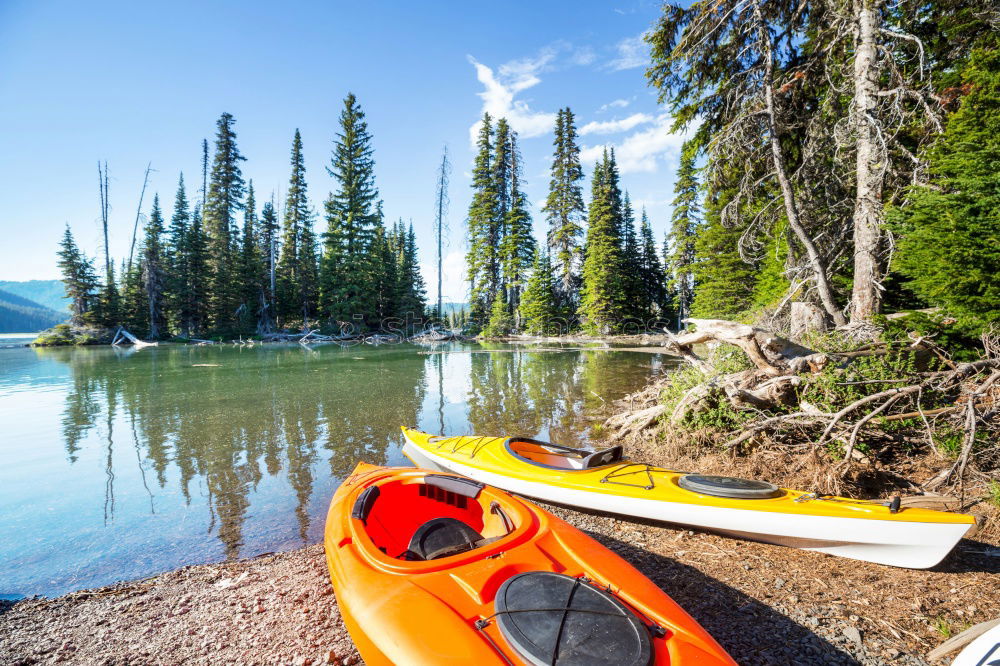 Similar – Image, Stock Photo #S# Kayak Ready Aquatics