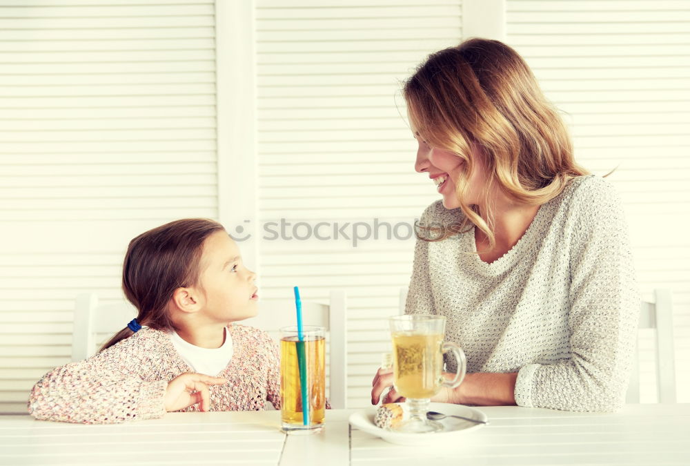 Similar – Two beautiful sister kids eating watermelon ice cream